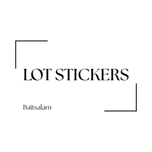 LOT DE STICKERS
