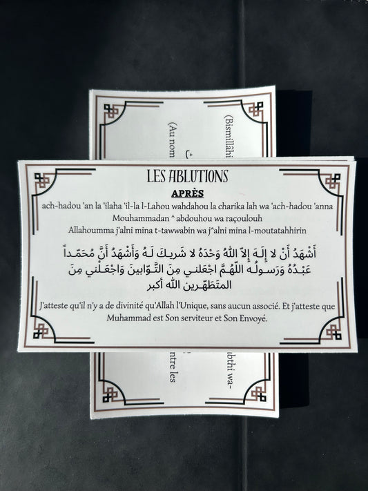 Lot de 8 stickers d’invocation transparents